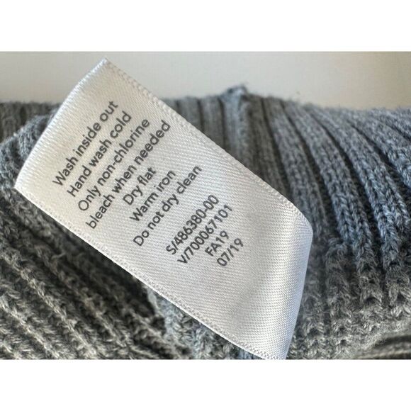 Athleta West End Oversized Cardigan Pockets Grey Women's M - Picture 7 of 13